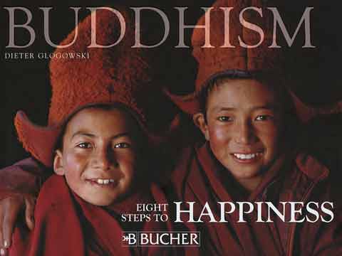 
Novice monks at Lingshed monastery in Ladakh - Buddhism: Eight Steps To Happiness by Dieter Glogowski book cover
